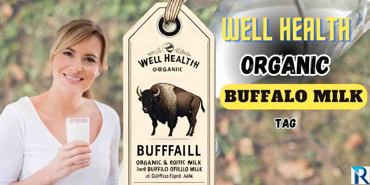 wellhealthorganic buffalo milk tag